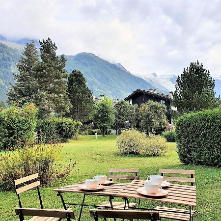 Chamonix Appartement Vue Mont Blanc Avec Jardin Eksteriør billede